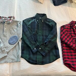 Crewcuts (J Crew) Boy’s Christmas Collection of Shirts